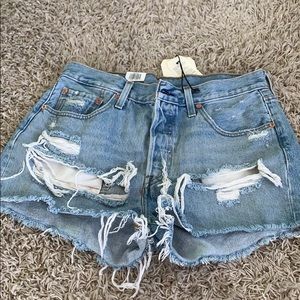 Levi shorts not worn